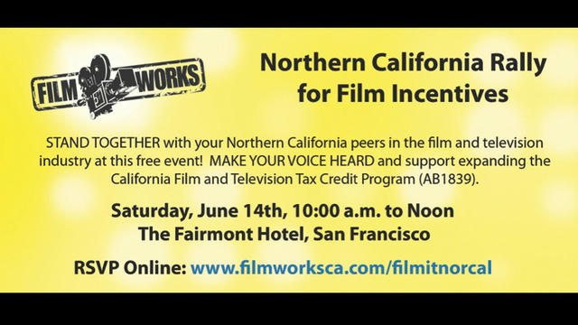 Help Us Protect California's Cherished Film Industry, and Reclaim Our Share of Film & Television Production Jobs