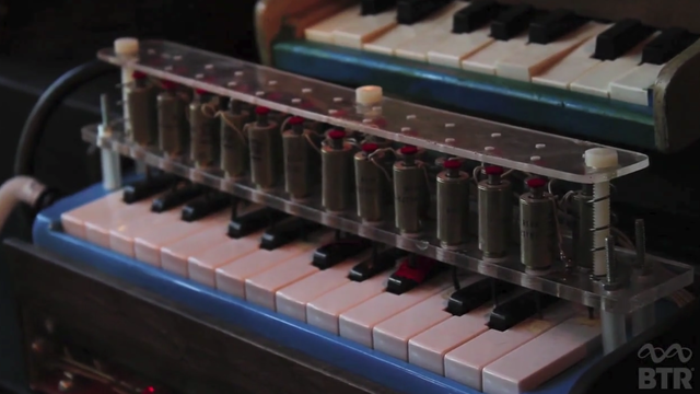 Matthew Steinke and a merry band of robotically-played instruments