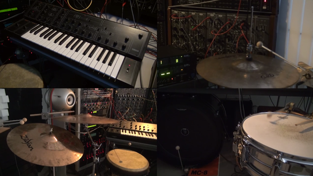 Robotic Drum Set and Analog Bass