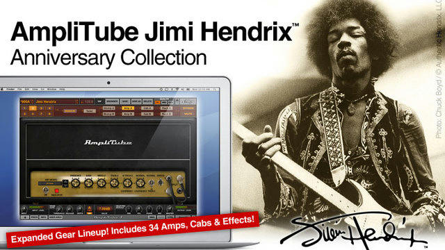 AmpliTube Jimi Hendrix Anniversary Collection