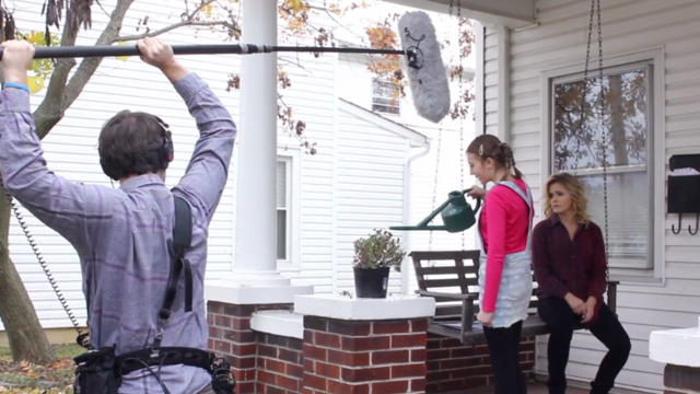 Sound IS SPEED - Location sound on the set of "Where are you Bobby Browning?"