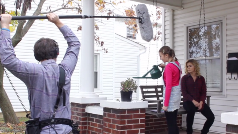 Sound IS SPEED - Location sound on the set of "Where are you Bobby Browning?"