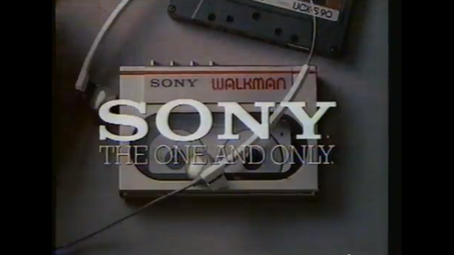 1983 Sony Walkman Commercial
