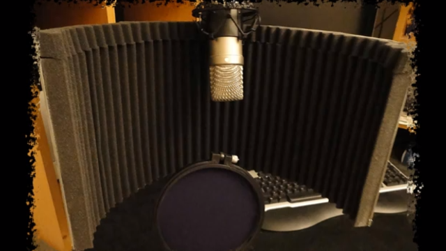 Make Your Own Vocal Gobo Easily and Cheaply