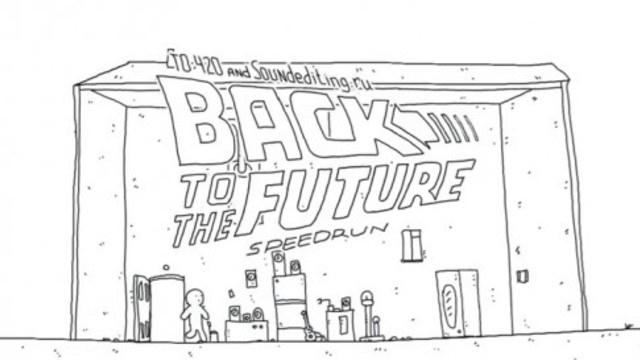 ‘Back to the Future’ Animated In 60 Seconds