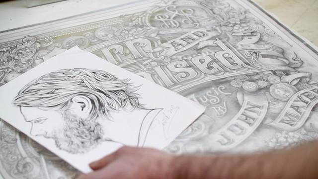 The Making of John Mayer's 'Born & Raised' Artwork
