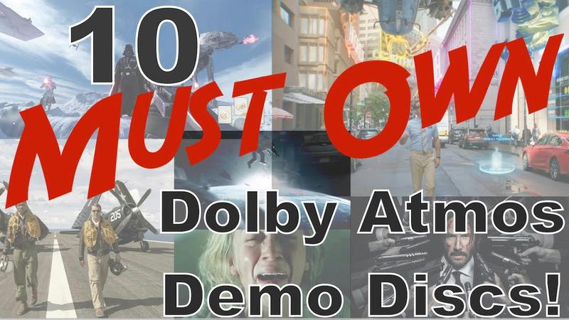 Ten Must Own Dolby Atmos Demo Discs