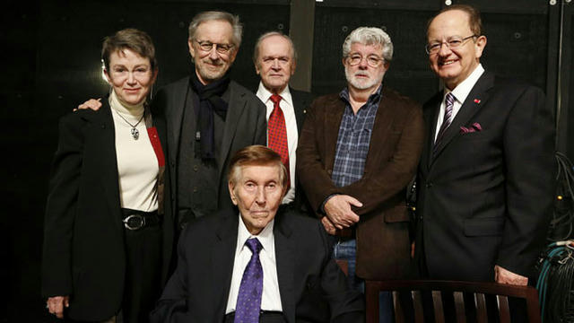 George Lucas, Steven Spielberg Celebrate Opening of USC's Sumner Redstone Production Building