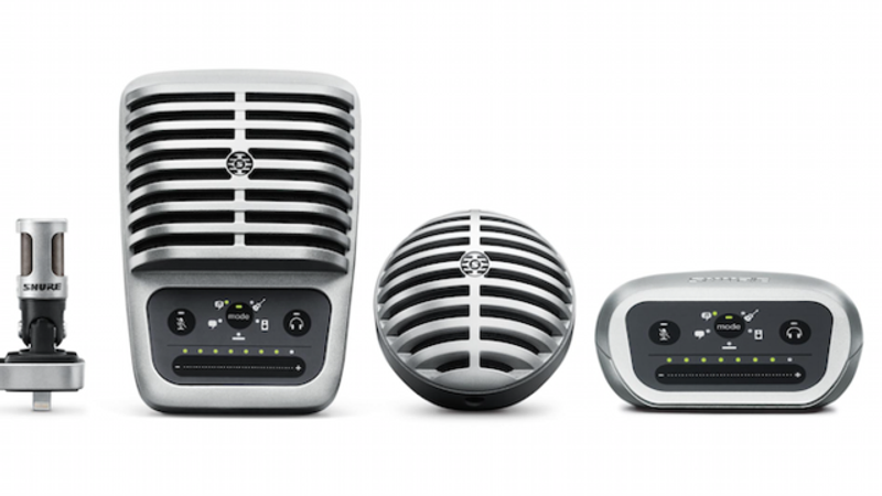 CES 2015: Shure Announces Line of Portable Digital Microphones for iOS and Mac