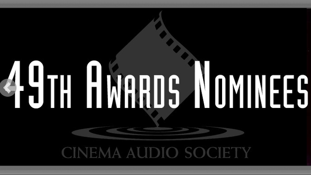 2012 CAS Technical Achievement Awards Nominees