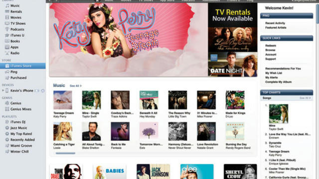 Nearly a third of all tracks downloaded only sell one copy