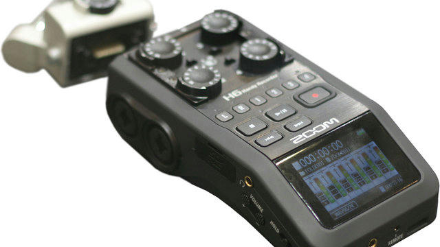 Zoom H6 Handy Recorder Offers Interchangeable Mic System