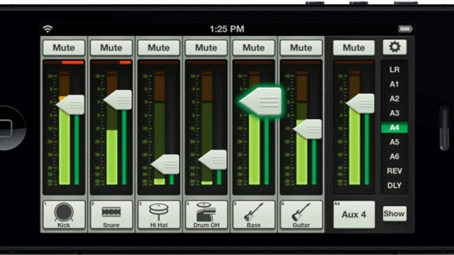 WinterNAMM 2013: Mackie Launches My Fader Control App for DL Series Mixers